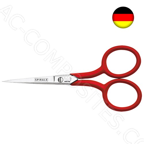 [C771/6] 110215 Spirale Classic KRETZER | Ciseaux pour Broderie – 15 cm (6"), Acier au Carbone, Design Fin