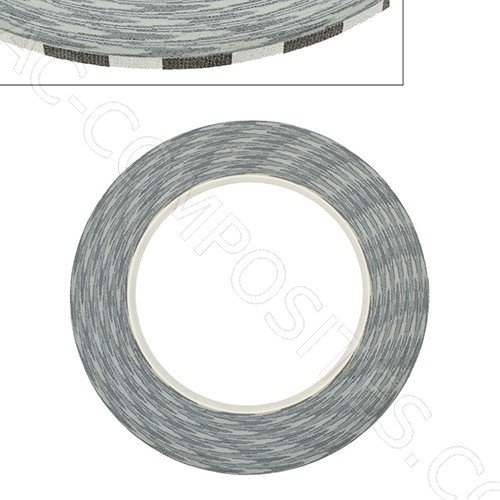 [28826] Bandă Designer Shoben | 3mm x 25m cu Marcaje Alb-Negru de 1cm