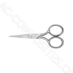 Embroidery Scissors 4" Straight Blade Pointed Tip Stainless Steel MUNDIAL # 426-4