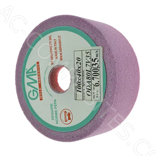 [13/12] Grinding Wheel 100 x 40 x 20 mm - Grit 80 - 35 m/s GMA