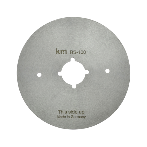 [5/KM100T] Cuchilla Redonda Ø 100 mm (Externo) - Ø 21 mm (Interno) KM RS-100 (Made in Germany)