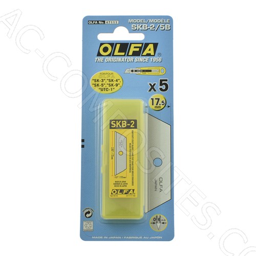 [B924/SKB-2] Blades (5 Pcs) # SKB-2/5B (OLFA)