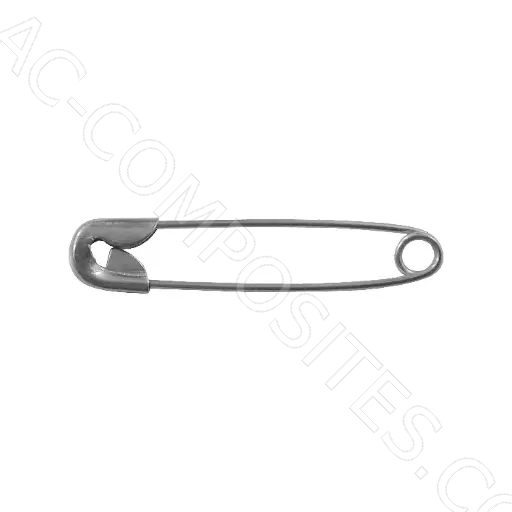 [B31/31-A] Agrafki 31 mm SREBRNE Niklowane (Pudełko 1000 Szt)