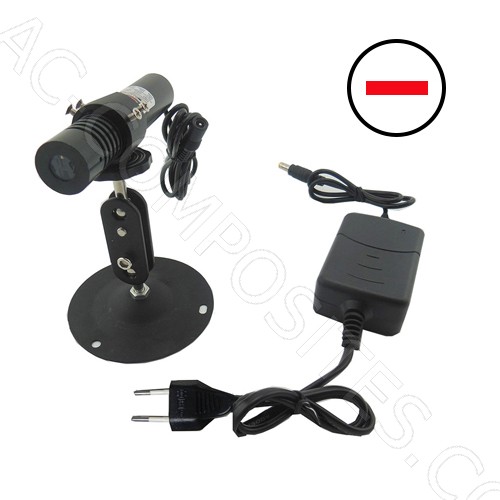 [OBS:A2] Laser Light Positioner (Line Shape) with Euro Plug, Visible up to 7-8 Meters