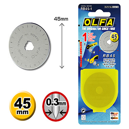 [B806/1] Blade Ø 45 mm (1 pc) # RB45 (OLFA)