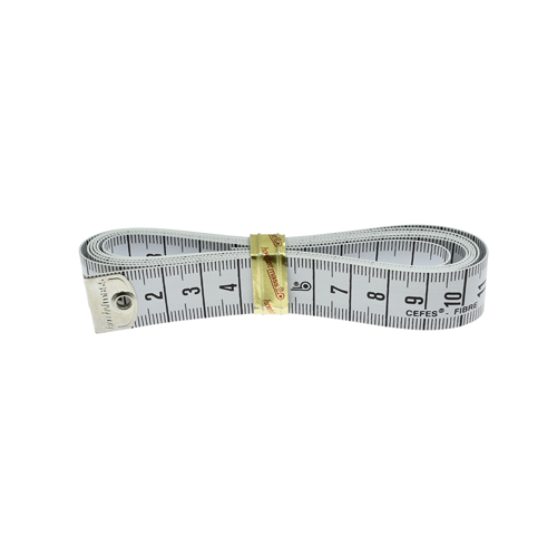 [B79] Tape Measure cm/cm, 18mm x 150cm (60") - Fiberglass # 69102