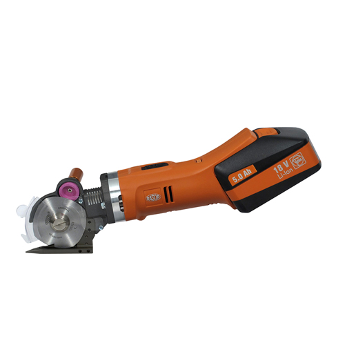 [E371] Zero702 - RASOR | Cordless Rotary Cutting Machine, Ø 70mm , 4-Sided Blade - 18V, 6.0 Ah Li-Ion®, 400 W