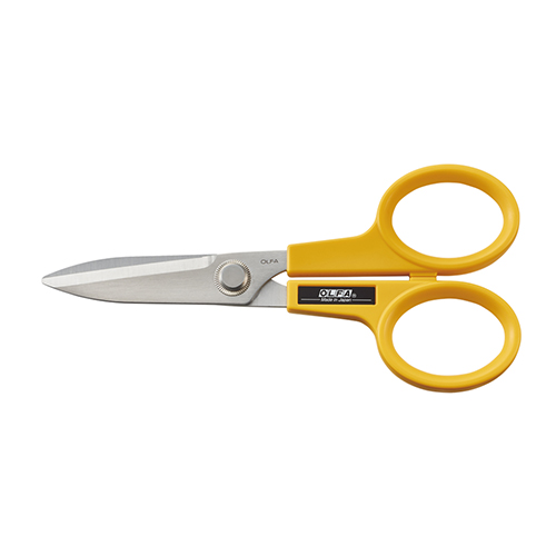 [B931] SCS-2 (OLFA) | 175mm High Quality Serrated Blades Scissors