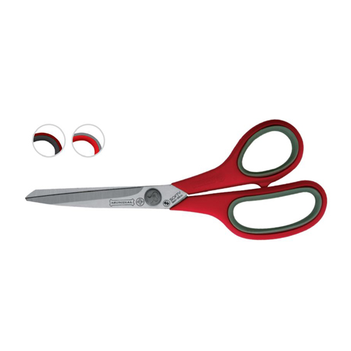 [C196] 8-1/2" Multipurpose Scissors, Micro-Serrated Stainless Steel Blades # 1860-3-SR (MUNDIAL)