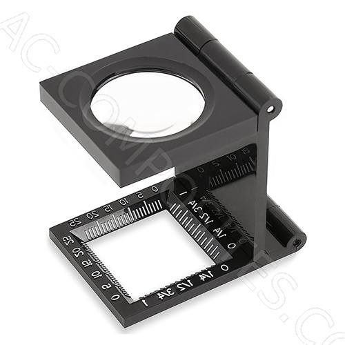 [B423] 30mm Folding Loupe Magnifiers (5x) for Stitch Counting