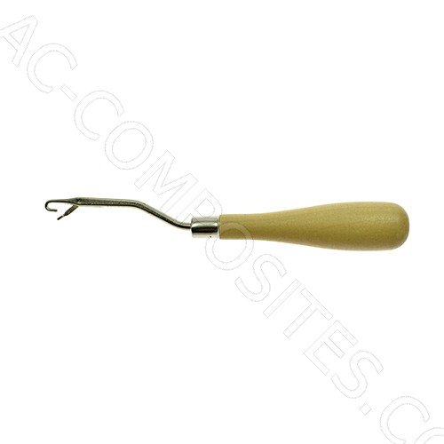 [15907] Latch Hook 15cm - Wooden Handle